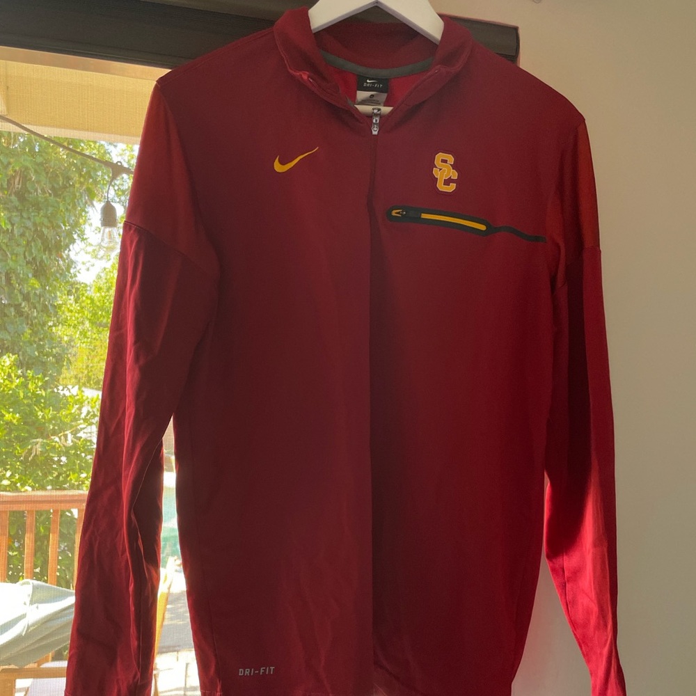 Selling a Red/Yellow Medium Nike USC Dri fit Crew Neck